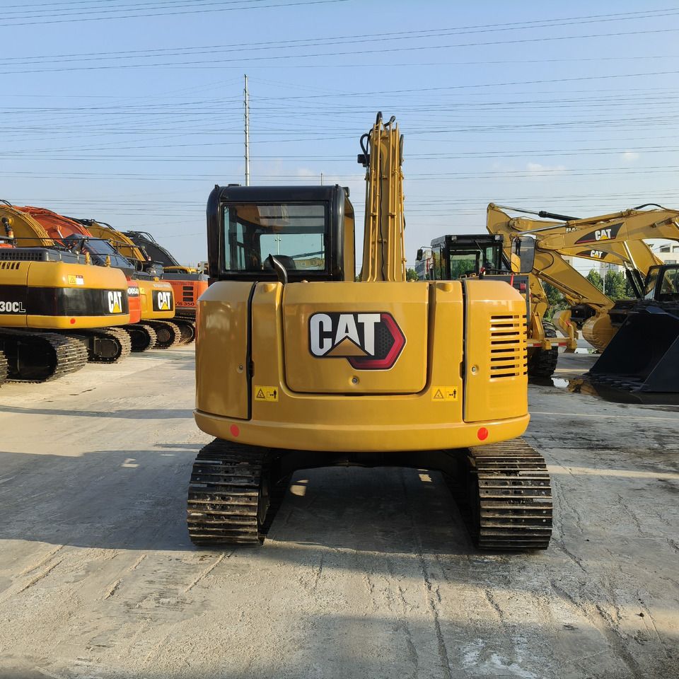 2024 Caterpillar 308E2 mini excavator rear view 2024 Caterpillar 308E2 mini excavator rear view