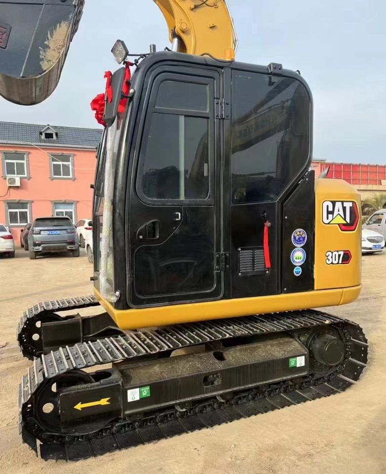 2024 Caterpillar 307 excavator side view 2024 Caterpillar 307 excavator side view