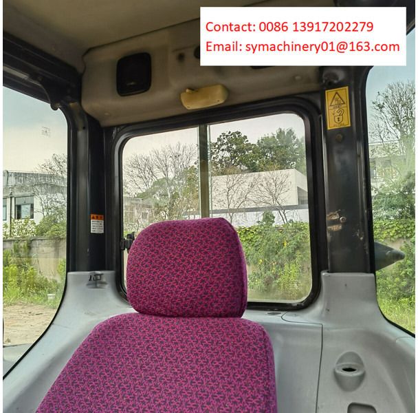 2022 Komatsu PC78US-6 mini excavator interior cab view 2022 Komatsu PC78US-6 mini excavator interior cab view