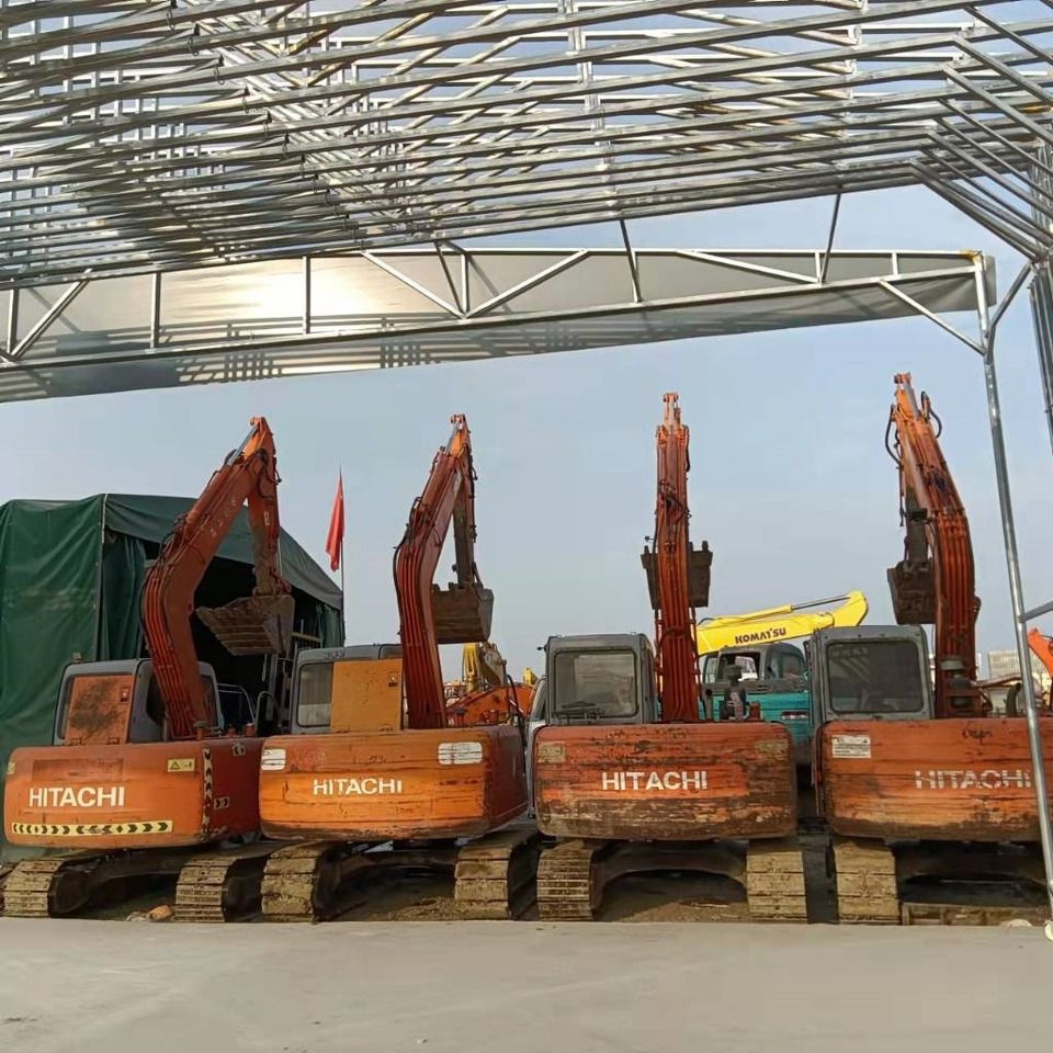 2008 Hitachi EX60-5 mini excavators, rear view