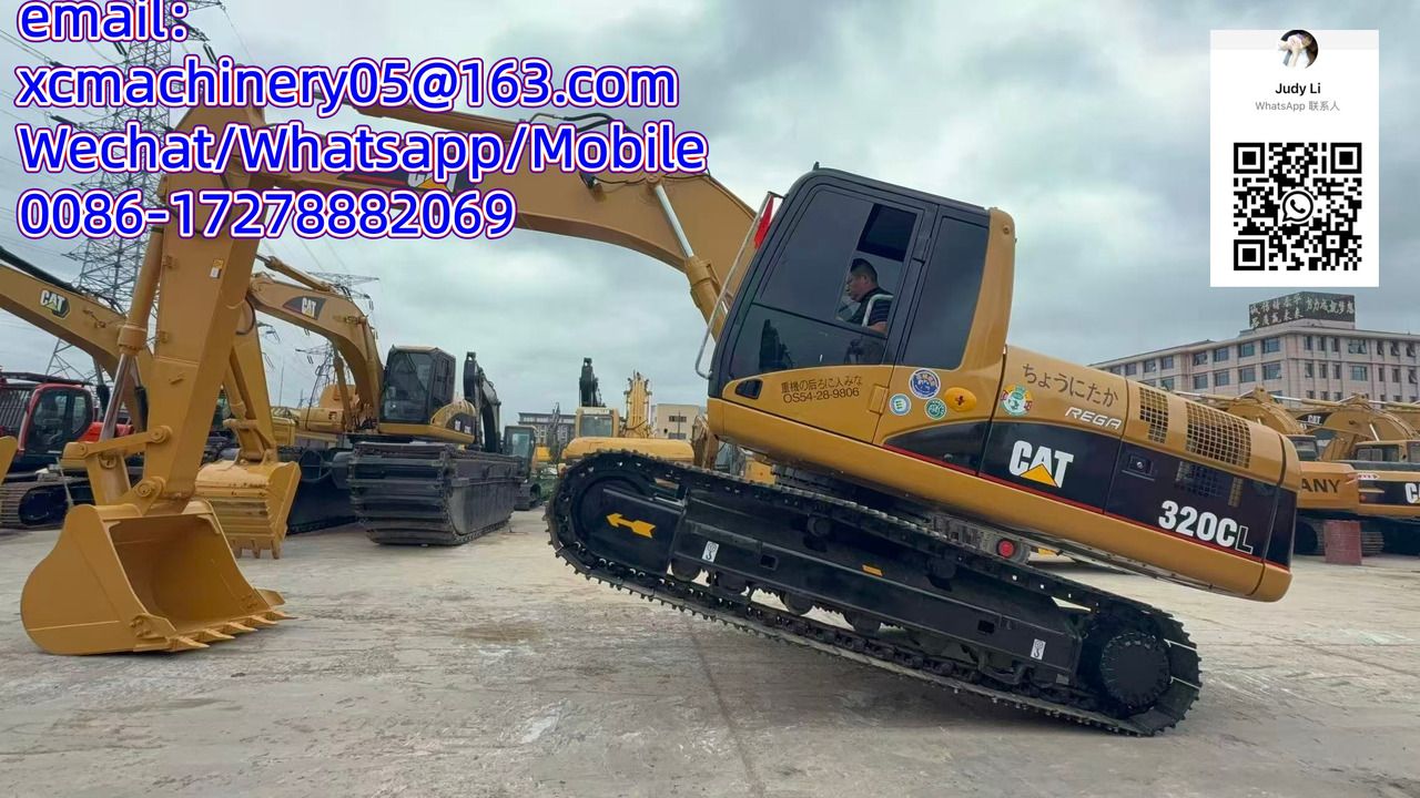 2019 Caterpillar 320CL excavator side profile view