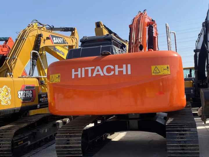 2023 Hitachi ZX200 crawler excavator, rear view