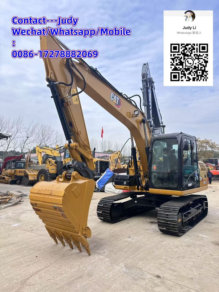 2023 Caterpillar 313D crawler excavator, front three-quarter view 2023 Caterpillar 313D crawler excavator, front three-quarter view