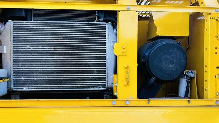 2023 Komatsu PC350-8 crawler excavator engine compartment view 2023 Komatsu PC350-8 crawler excavator engine compartment view