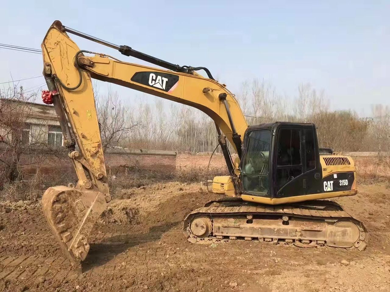 2023 Caterpillar 315D crawler excavator, side profile view 2023 Caterpillar 315D crawler excavator, side profile view