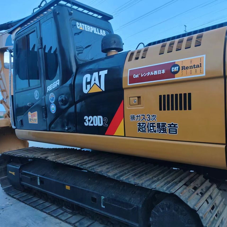 2025 Caterpillar 320D2 Raupenbagger Seitenansicht 2025 Caterpillar 320D2 Raupenbagger Seitenansicht