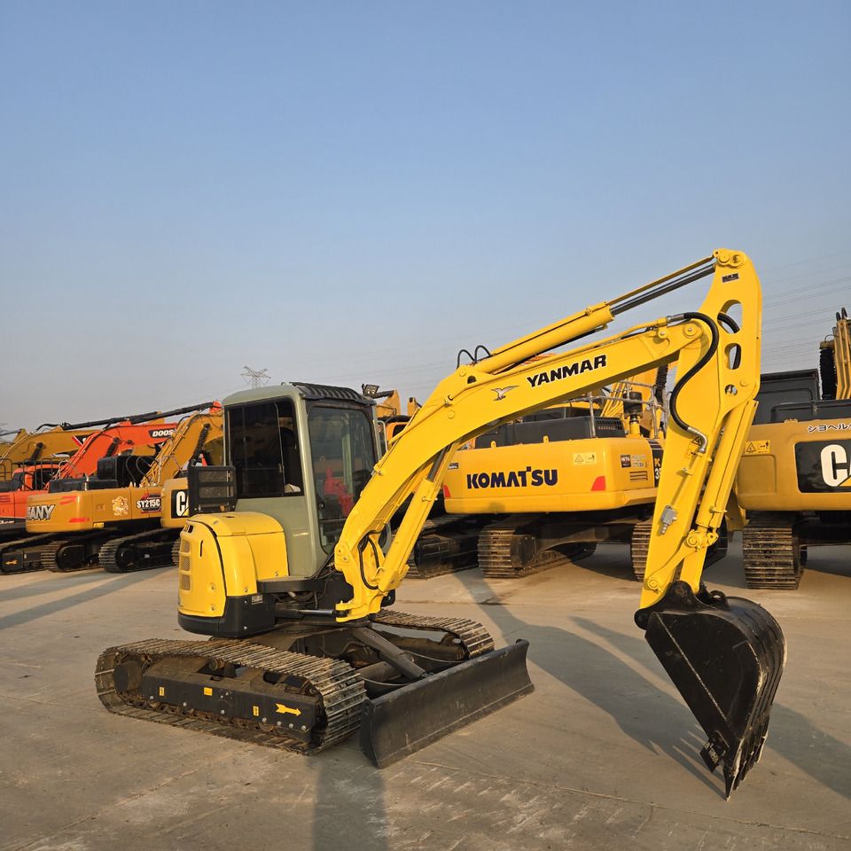 2022 Yanmar VIO55 mini excavator, side view 2022 Yanmar VIO55 mini excavator, side view
