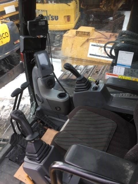 2008 Caterpillar 365CL crawler excavator interior cab view