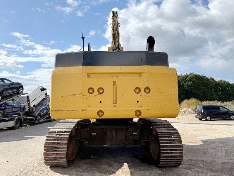 2009 Caterpillar 345C crawler excavator, rear view 2009 Caterpillar 345C crawler excavator, rear view