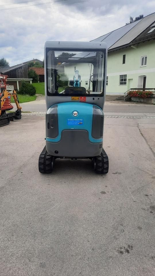 2017 Wacker Neuson ET16 mini excavator rear view