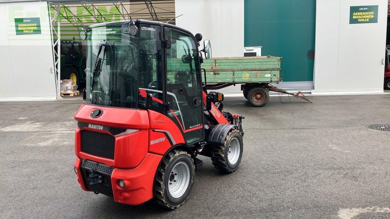 2023 Manitou MLA 2-25 H mini excavator, rear three-quarter view 2023 Manitou MLA 2-25 H mini excavator, rear three-quarter view