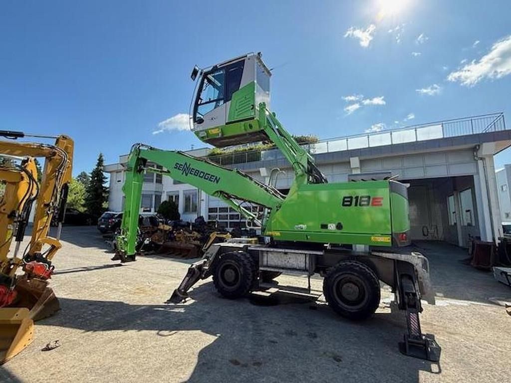 2020 Sennebogen 818-E material handler side view
