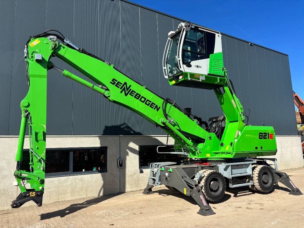2021 Sennebogen 821M E material handler side view