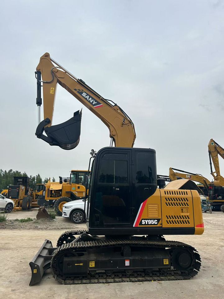 2023 Sany SY95C mini excavator side view