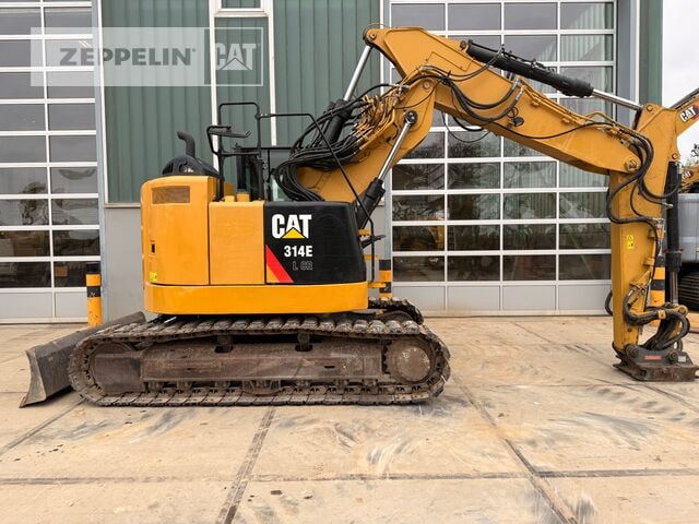 2014 Caterpillar 314ELCR crawler excavator side view 2014 Caterpillar 314ELCR crawler excavator side view