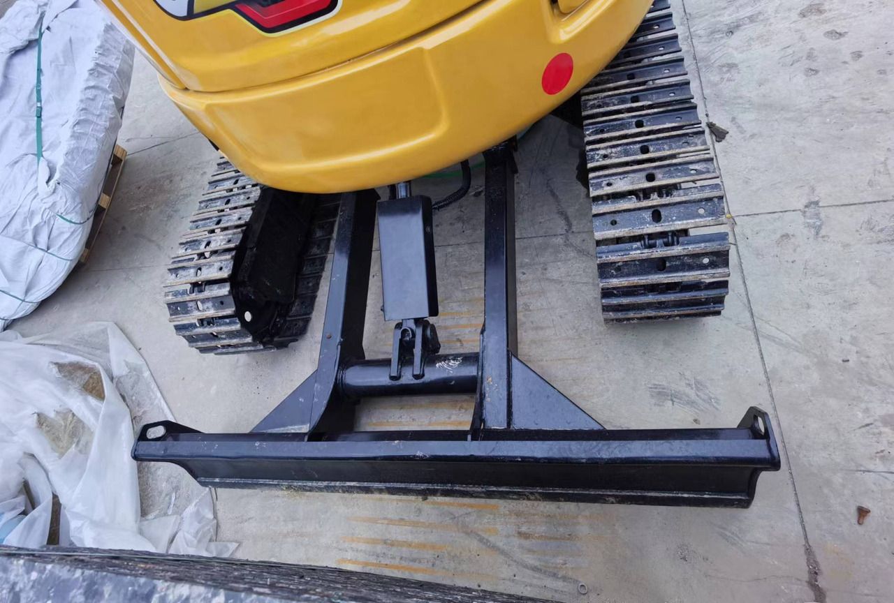 2023 Caterpillar 303.5E mini excavator rear view with blade 2023 Caterpillar 303.5E mini excavator rear view with blade
