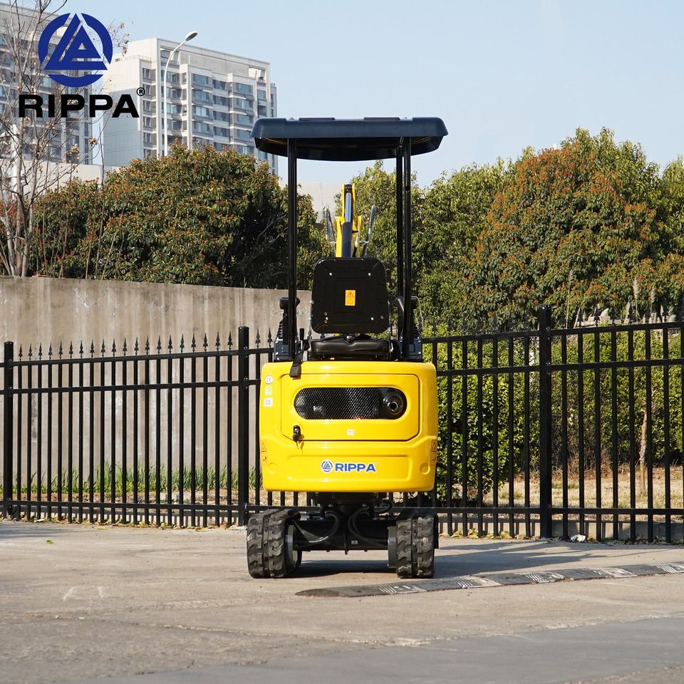 2026 Rippa R319 mini excavator, rear view 2026 Rippa R319 mini excavator, rear view