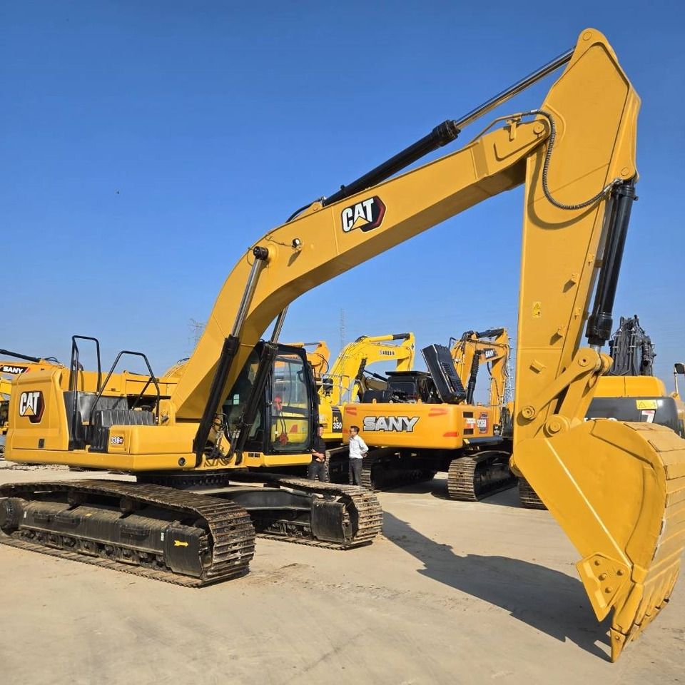 2021 Caterpillar 336GC excavator, side profile view 2021 Caterpillar 336GC excavator, side profile view