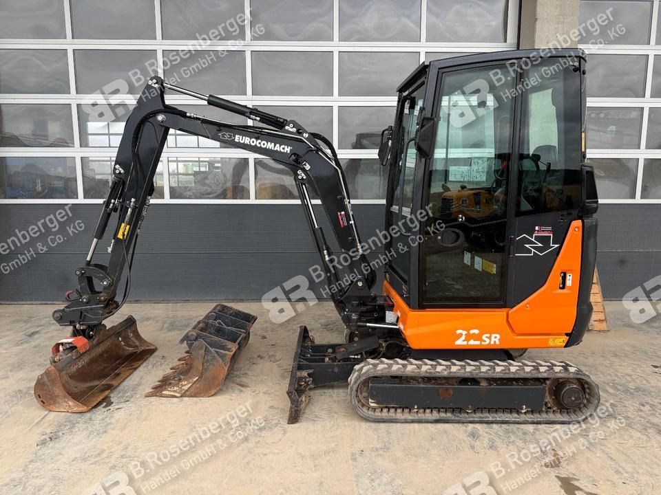 2022 Eurocomach 22SR mini excavator, side view
