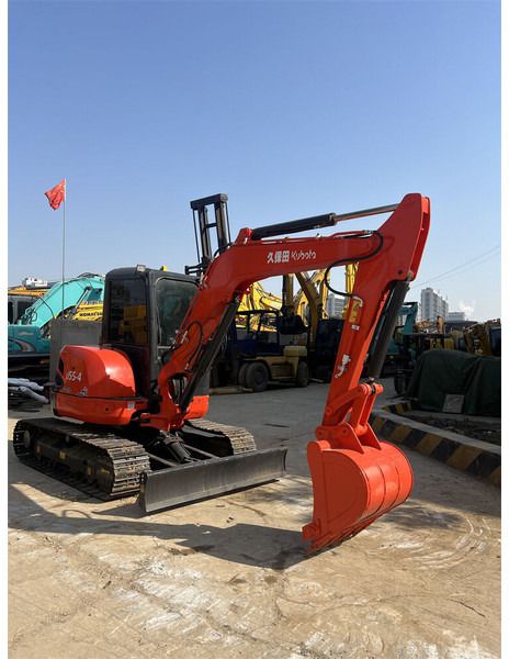 2024 Kubota U55-4 mini excavator, side view 2024 Kubota U55-4 mini excavator, side view