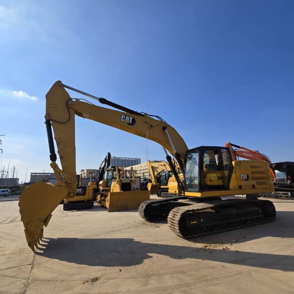 2021 Caterpillar 336GC excavator, side profile view 2021 Caterpillar 336GC excavator, side profile view
