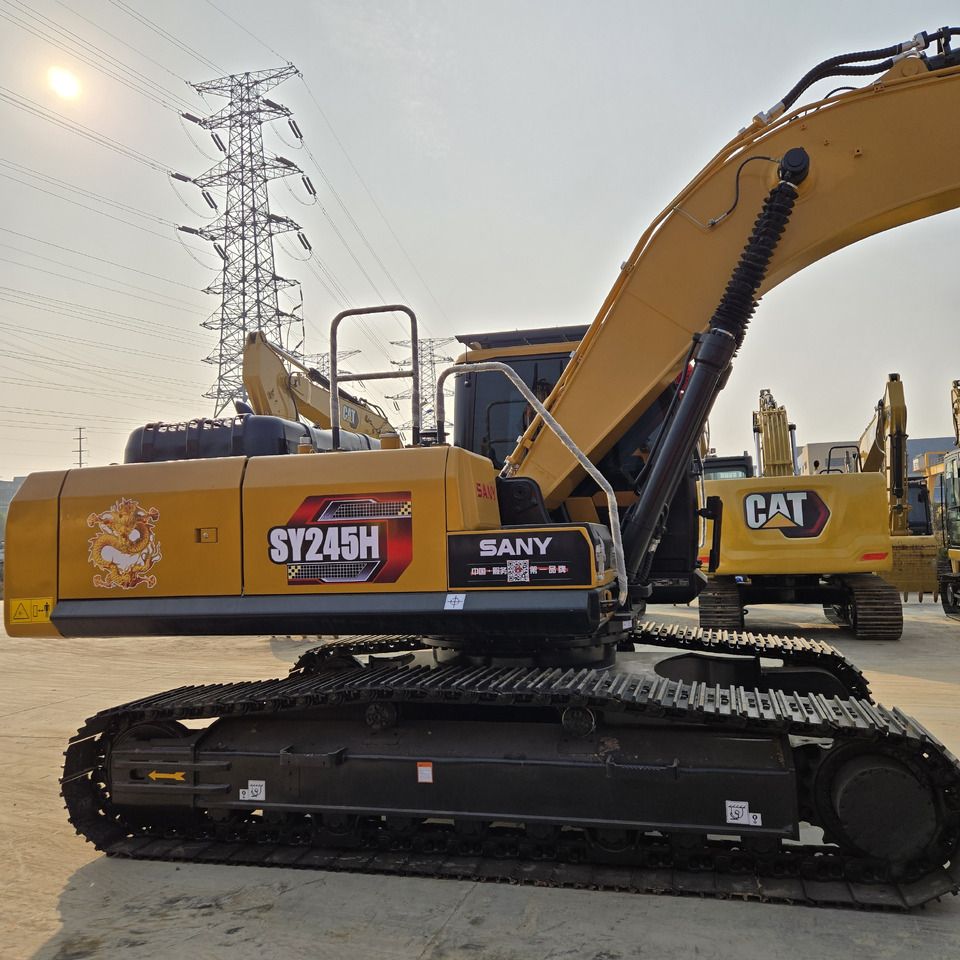 2025 Sany SY245H crawler excavator, side profile view