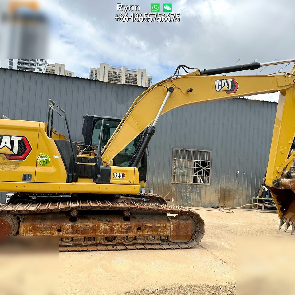 2023 Caterpillar 320 crawler excavator, side view