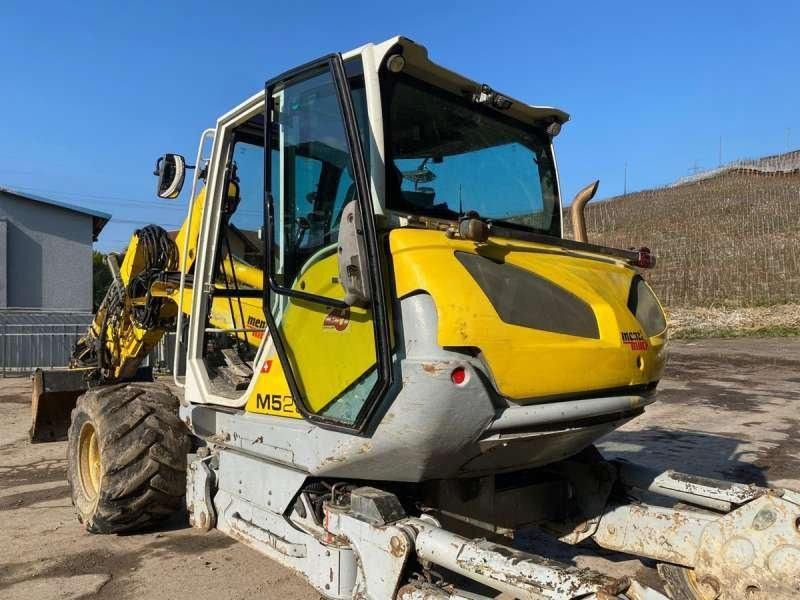 2016 Menzi Muck M525 walking excavator, front three-quarter view