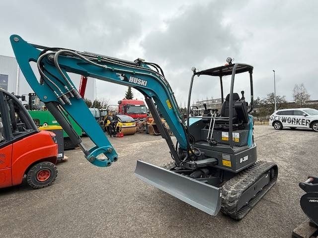 2021 Messersi M38-U mini excavator, side view