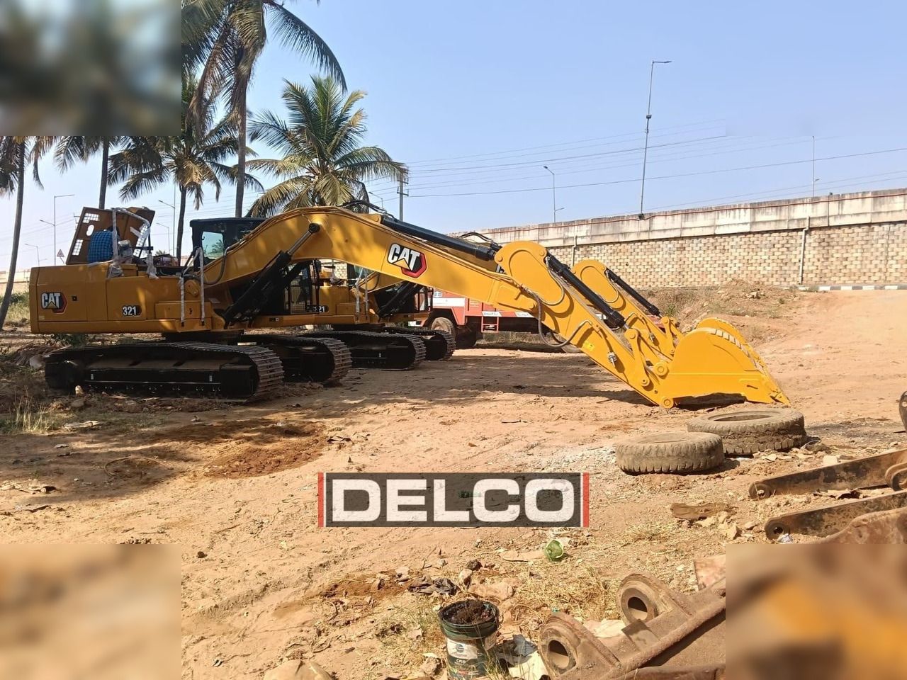 2026 Caterpillar 321 crawler excavator side profile