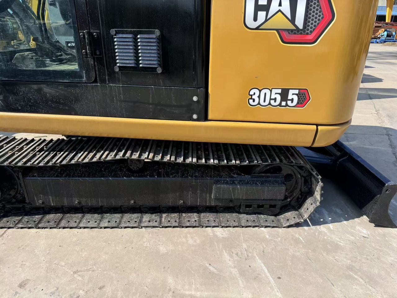 2024 Caterpillar 305.5 mini excavator side view