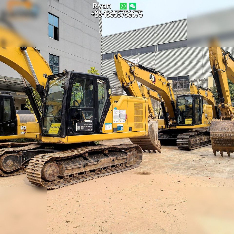2021 Caterpillar 320GC crawler excavator, side profile view 2021 Caterpillar 320GC crawler excavator, side profile view
