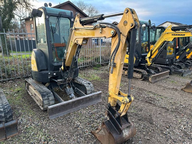 2019 Yanmar VIO 33-6 mini excavator, front three-quarter view 2019 Yanmar VIO 33-6 mini excavator, front three-quarter view