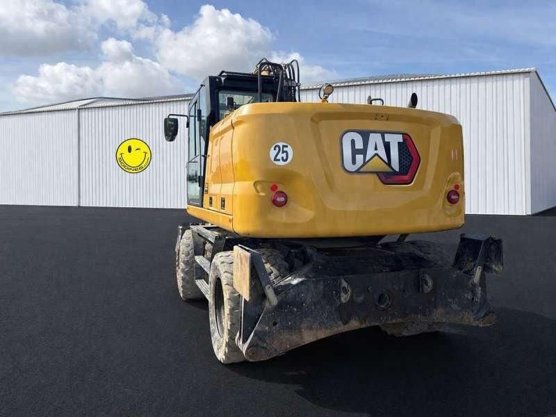 2019 Caterpillar M314 wheel excavator, rear view 2019 Caterpillar M314 wheel excavator, rear view