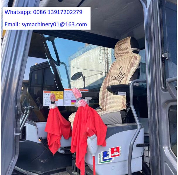 2022 Komatsu PC130 crawler excavator cab interior view 2022 Komatsu PC130 crawler excavator cab interior view