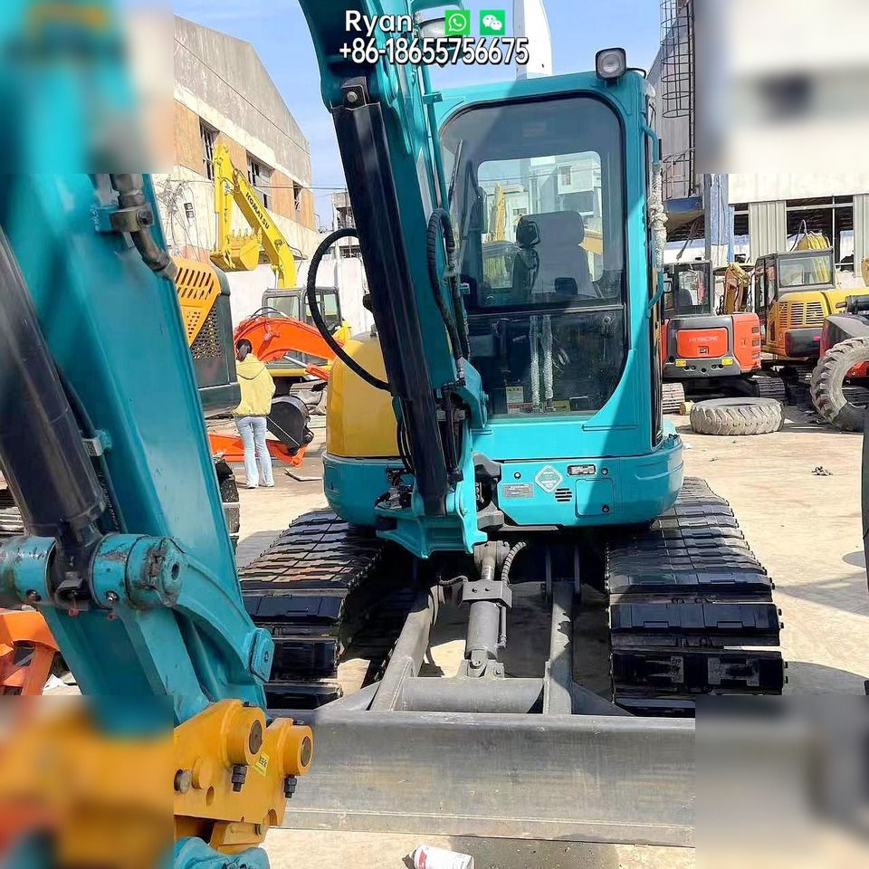 2015 Kubota KX161-3SZ mini excavator, front view with blade 2015 Kubota KX161-3SZ mini excavator, front view with blade