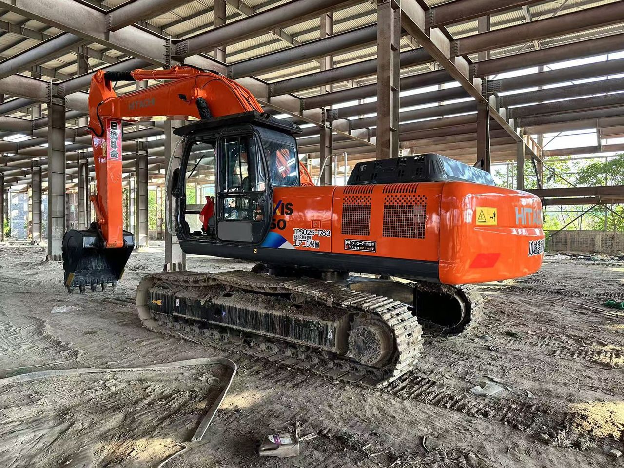 2022 Hitachi ZX350 crawler excavator, side view 2022 Hitachi ZX350 crawler excavator, side view
