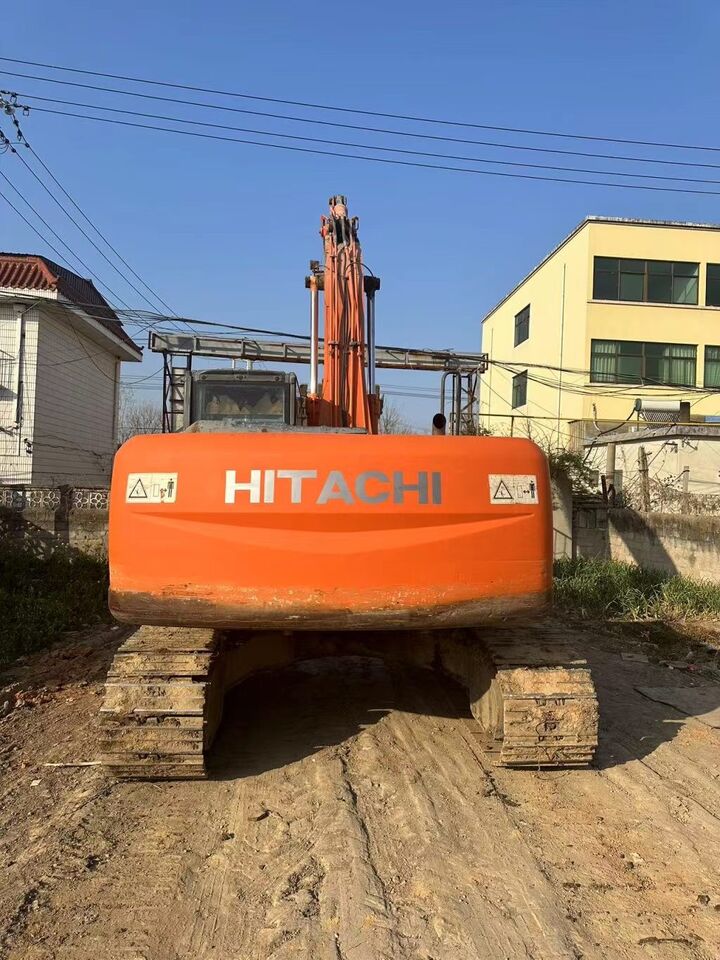 2022 Hitachi ZX210-3 excavator, rear view