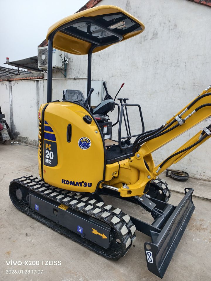 2025 Komatsu PC20MR mini excavator, side view 2025 Komatsu PC20MR mini excavator, side view