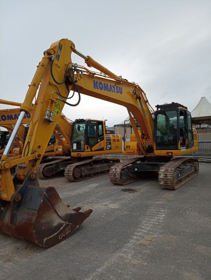 2022 Komatsu PC210 NLC-11 excavator, side view