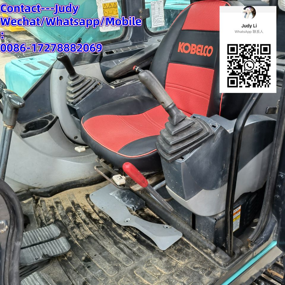 2021 Kobelco SK210-8 crawler excavator interior view