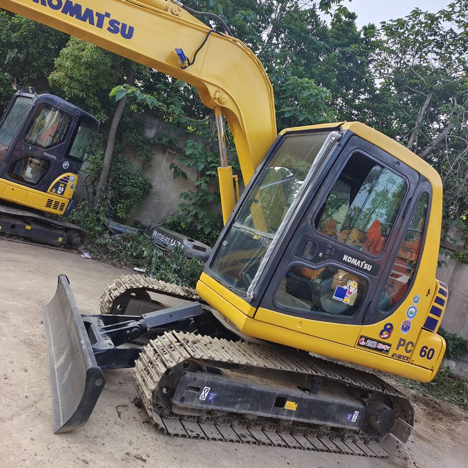 2023 Komatsu PC60 Minibagger, Seitenansicht