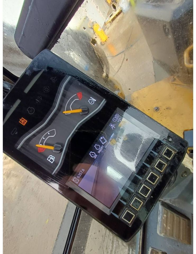 2019 Caterpillar 308-07CR crawler excavator interior instrument cluster view 2019 Caterpillar 308-07CR crawler excavator interior instrument cluster view