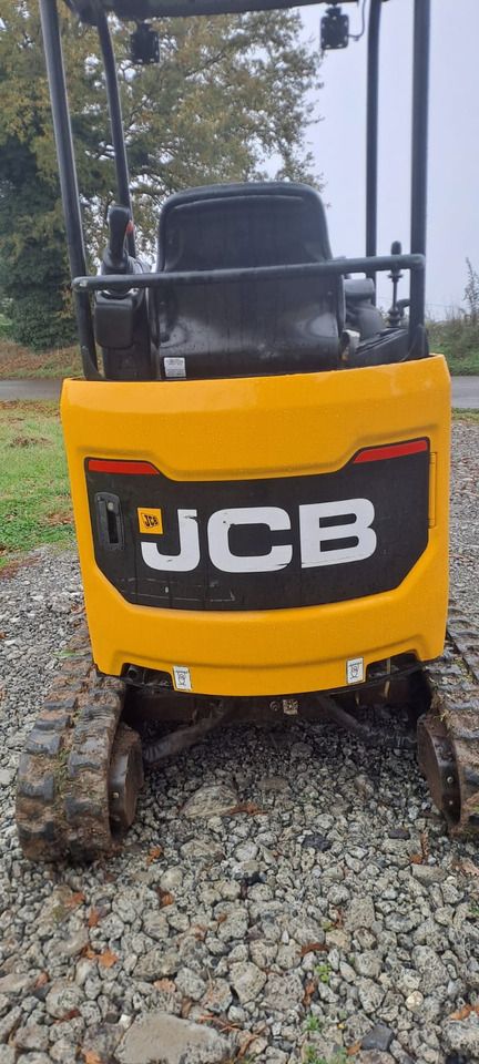 2023 JCB 18 Z-1 mini excavator, rear view 2023 JCB 18 Z-1 mini excavator, rear view