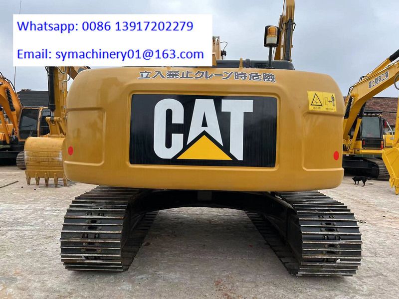 2023 Caterpillar 329D crawler excavator rear view 2023 Caterpillar 329D crawler excavator rear view