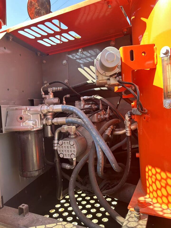 2024 Hitachi ZX120 crawler excavator engine compartment view 2024 Hitachi ZX120 crawler excavator engine compartment view