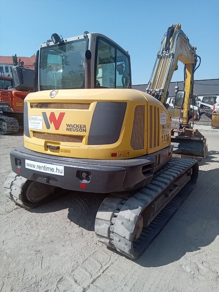 2017 Wacker Neuson ET90 crawler excavator, rear three-quarter view 2017 Wacker Neuson ET90 crawler excavator, rear three-quarter view