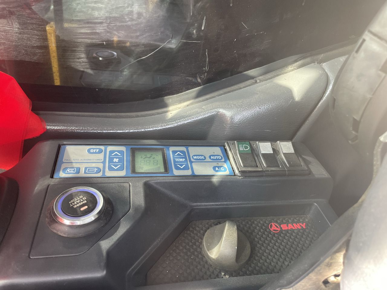 2024 Sany SY365H crawler excavator interior cab controls