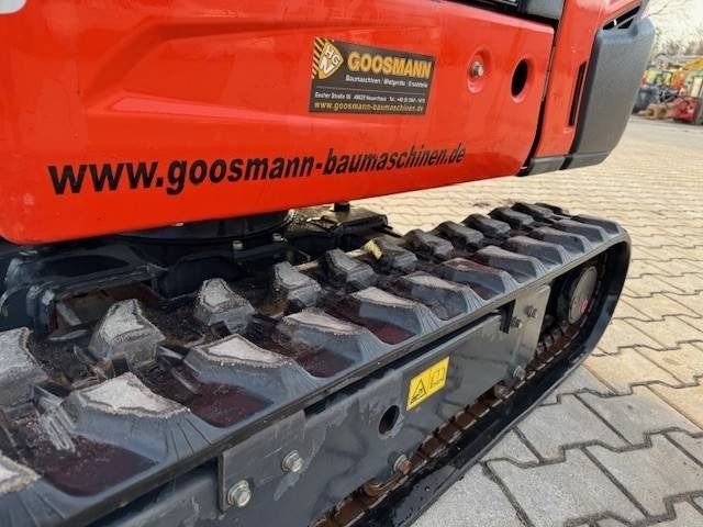 2021 Kubota KX018-4 mini excavator track and side panel detail