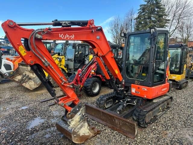 2019 Kubota KX037-4 HI mini excavator, side view
